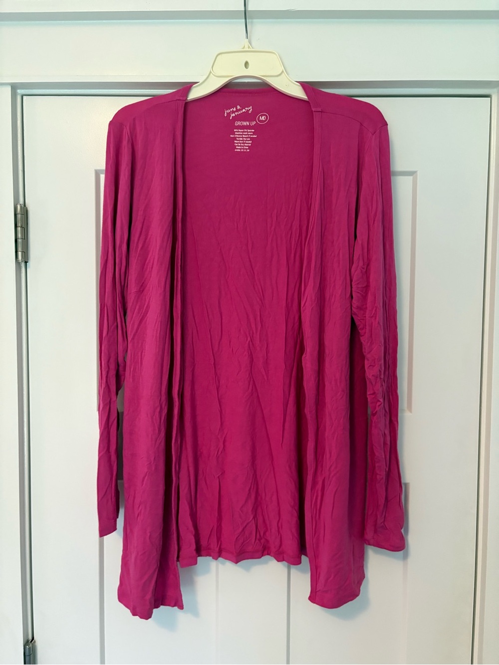 June & January grown up cardigan